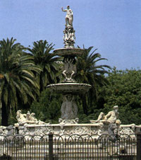 Fountain of “Orion” by G. Angelo Montorsoli in Messina