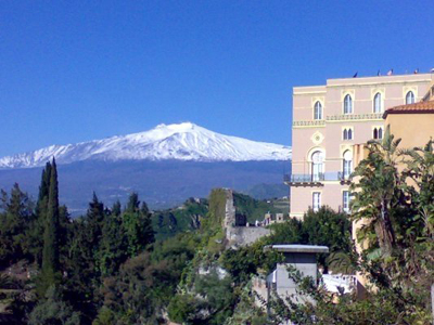 Taormina and Volcano Etna. Photo: Fabrizio Raneri